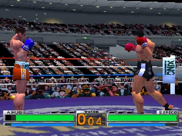 K-1 The Arena Fighters (US) screen shot game playing